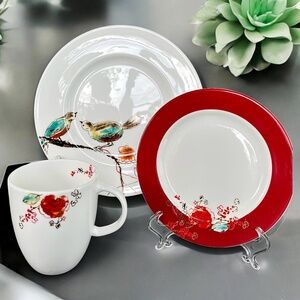 Set of Two Lenox Simply Fine “Chirp” Trios